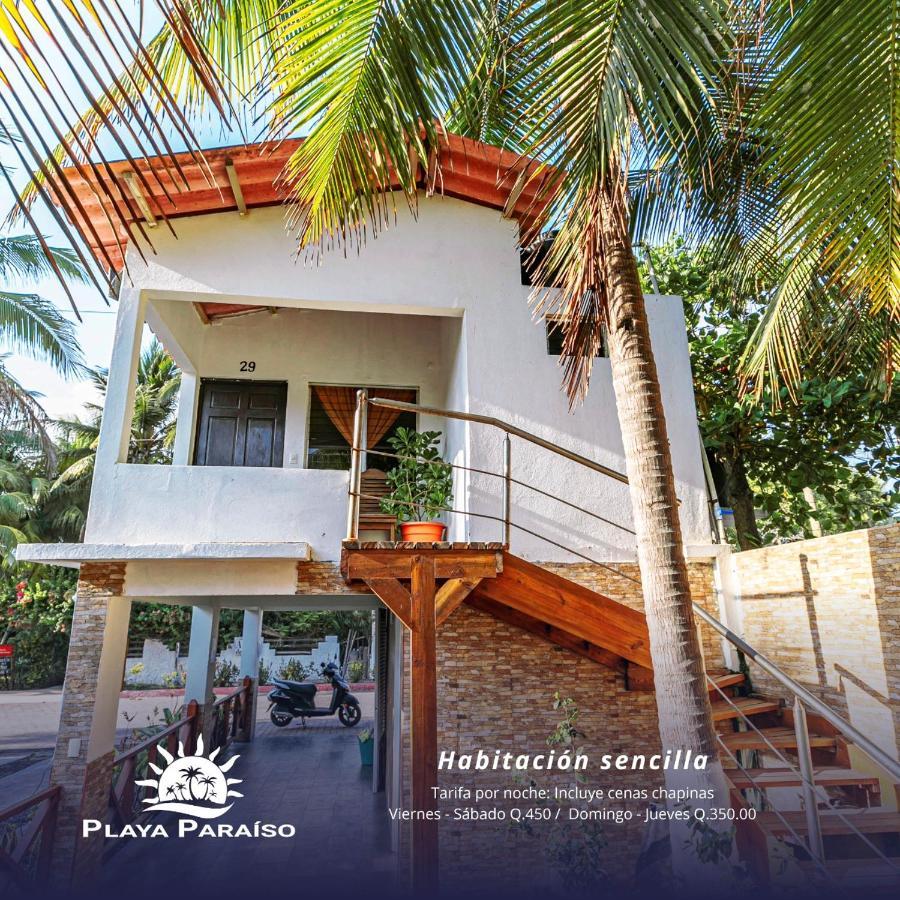 Hotel Playa Paraiso Monterrico Exterior photo